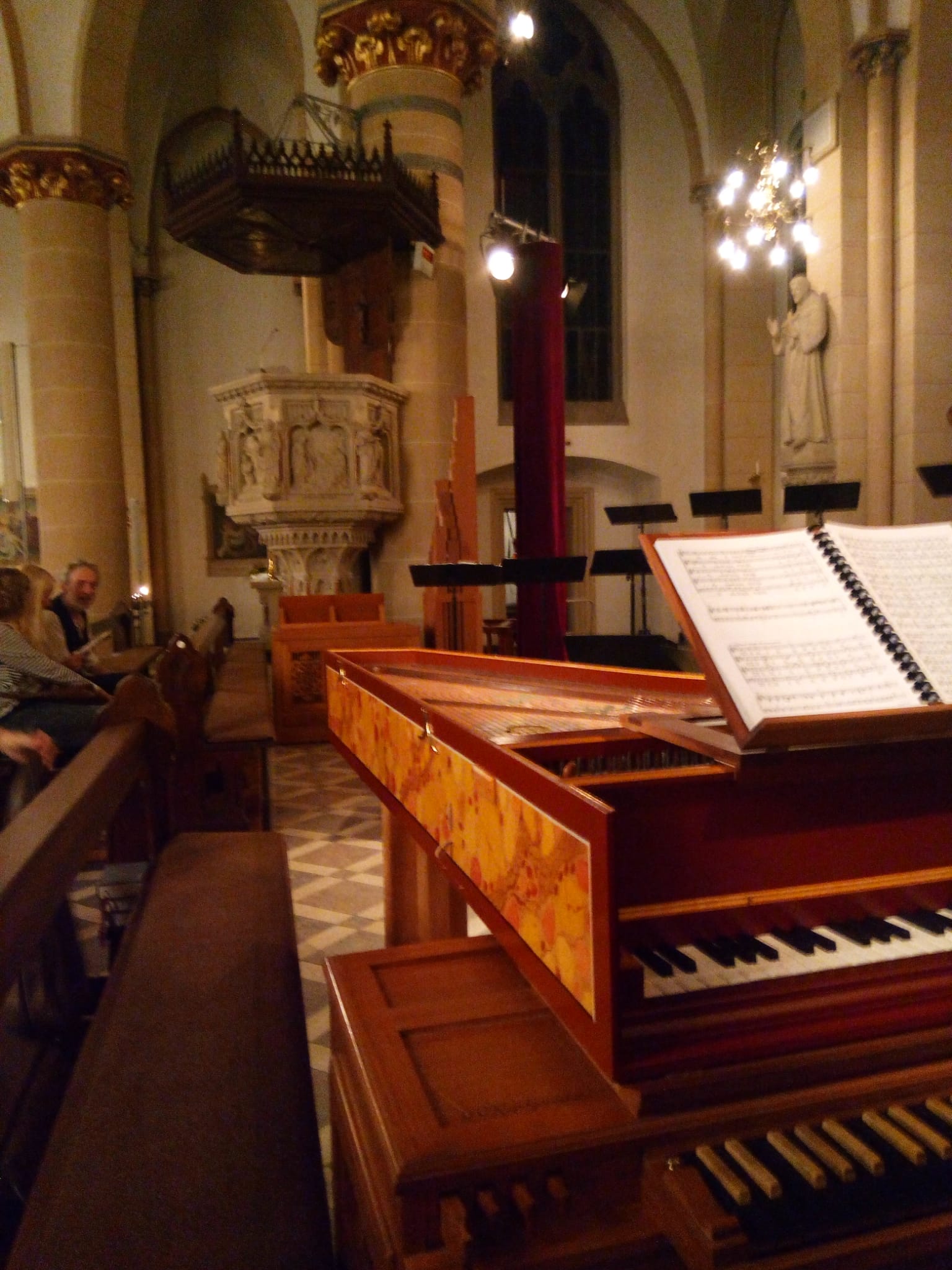 Concert with harpsichord